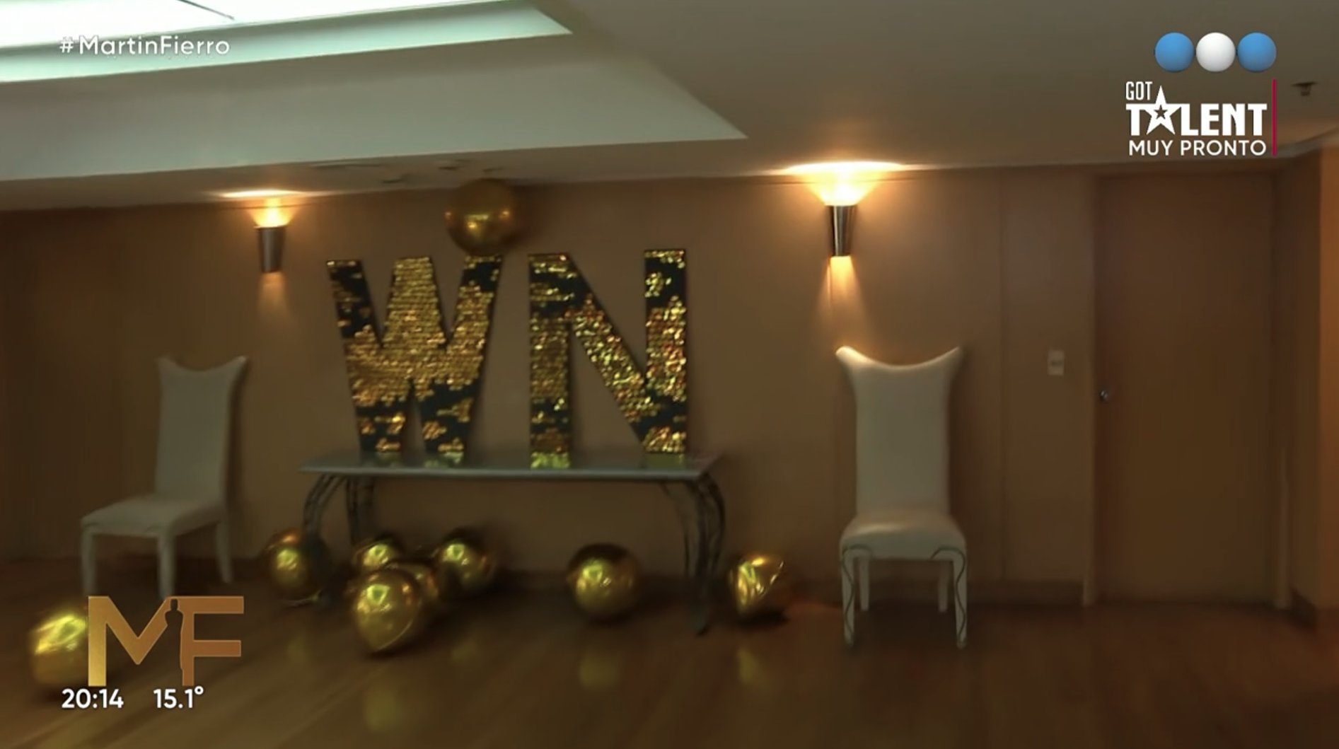 Wanda Nara habitación