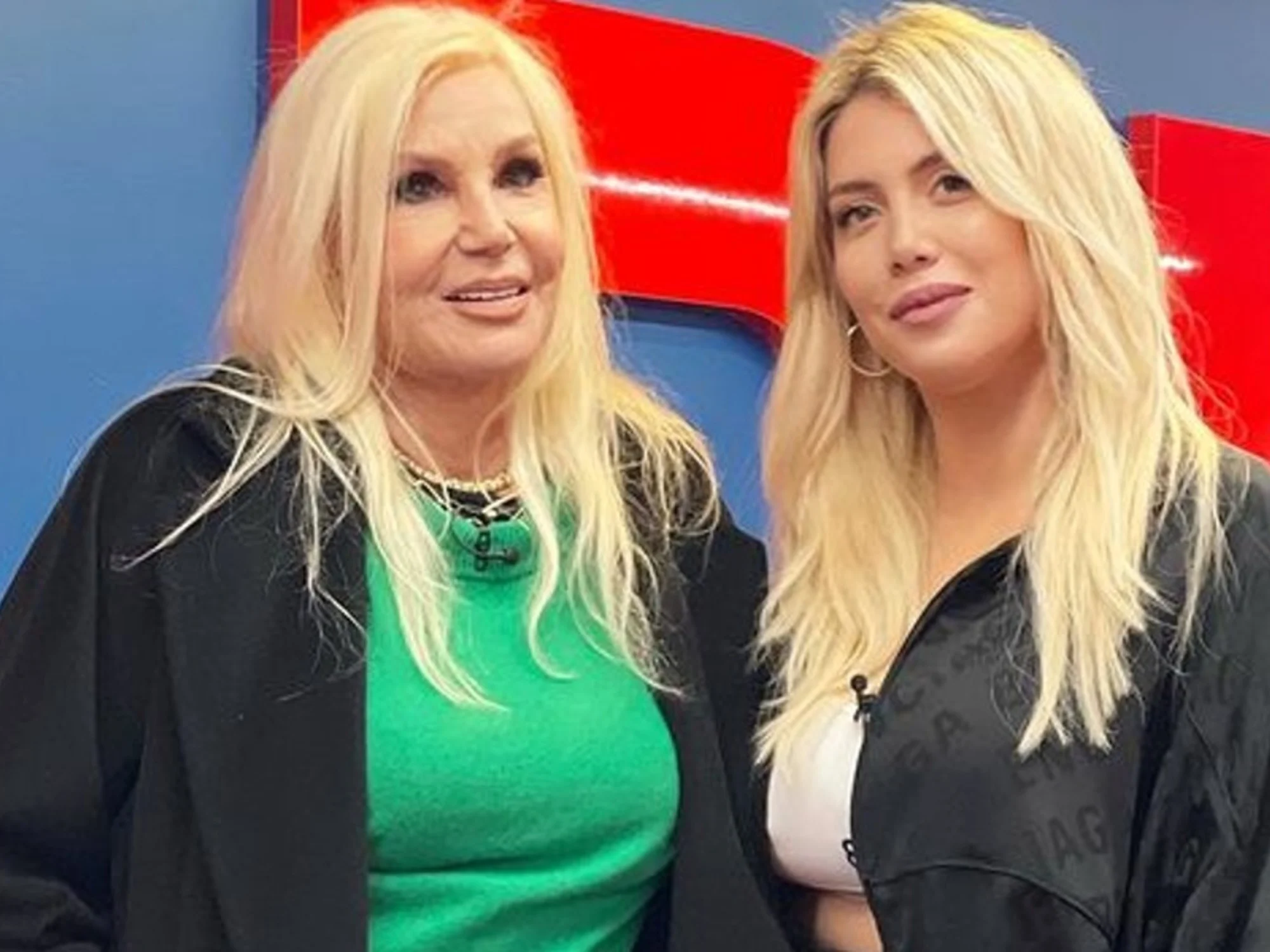 Susana Giménez y Wanda Nara