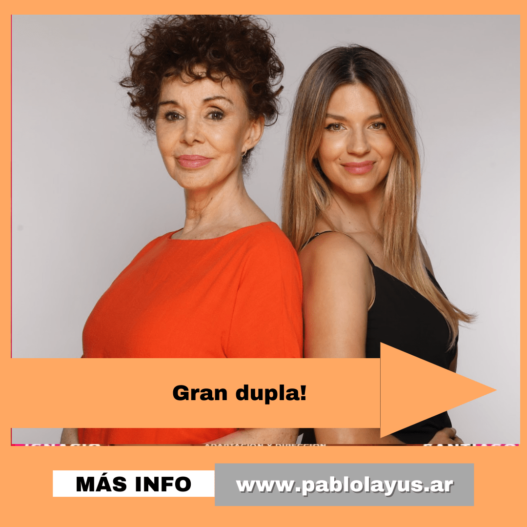 Patricia Palmer y Marcela Kloosterboer
