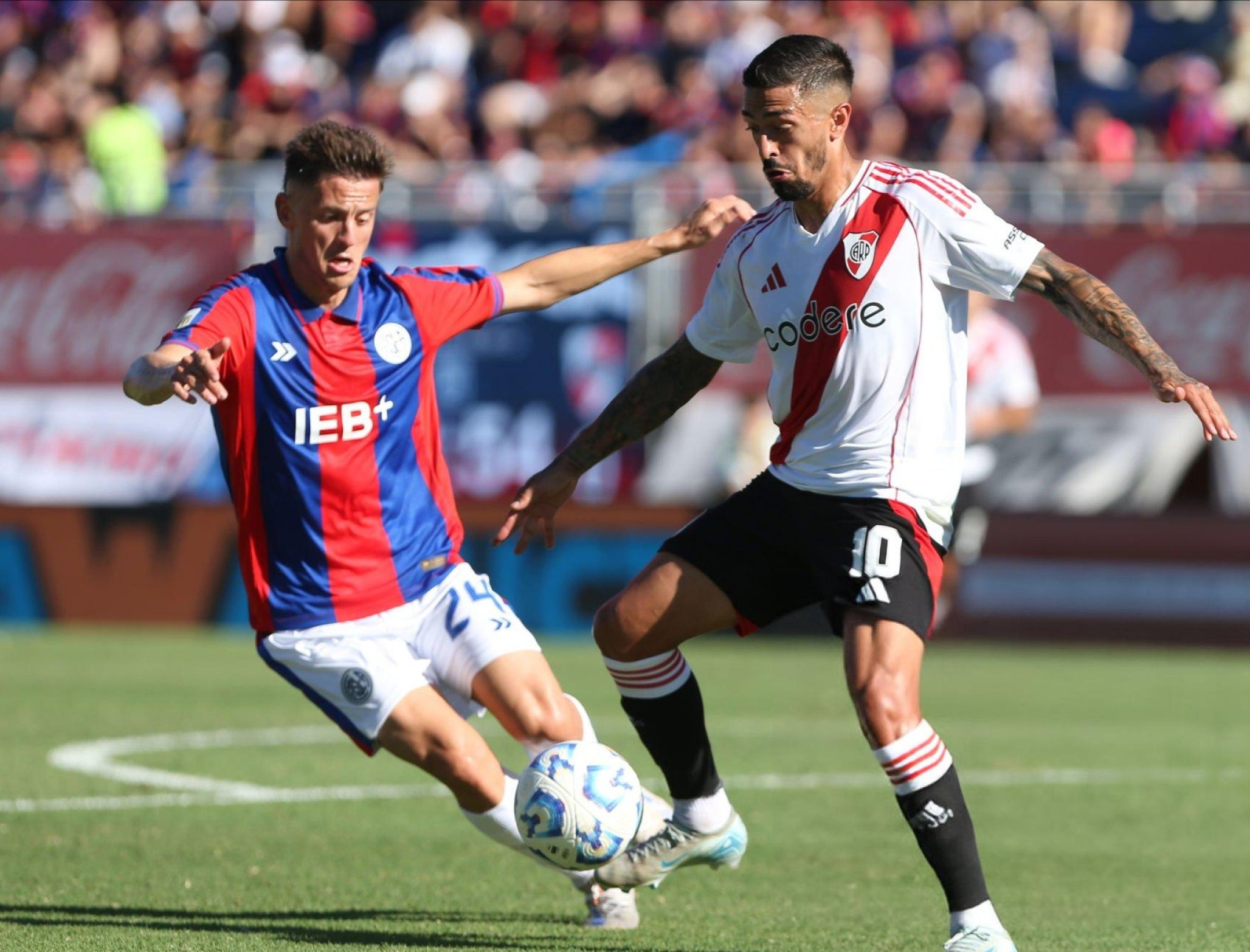 San Lorenzo y River no se sacaron diferencias en un emocionante partido ...