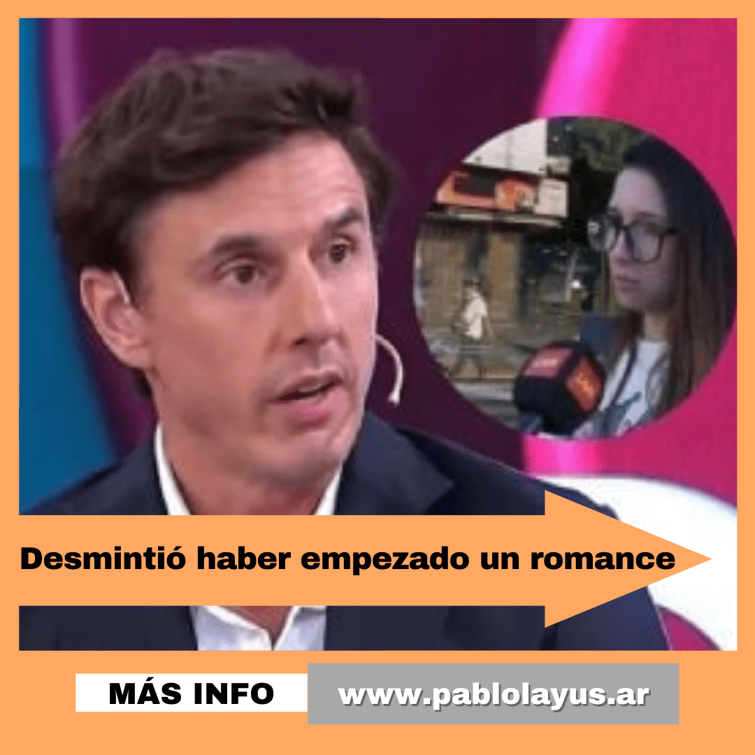 Roberto García Moritán negó a su supuesta nueva novia Inés Monzón ...