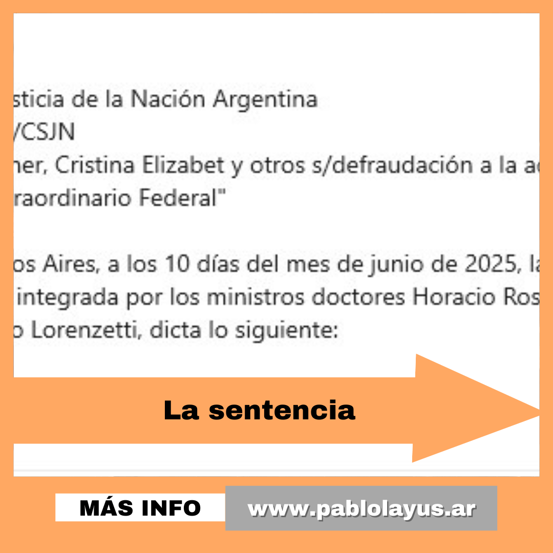 Sentencia