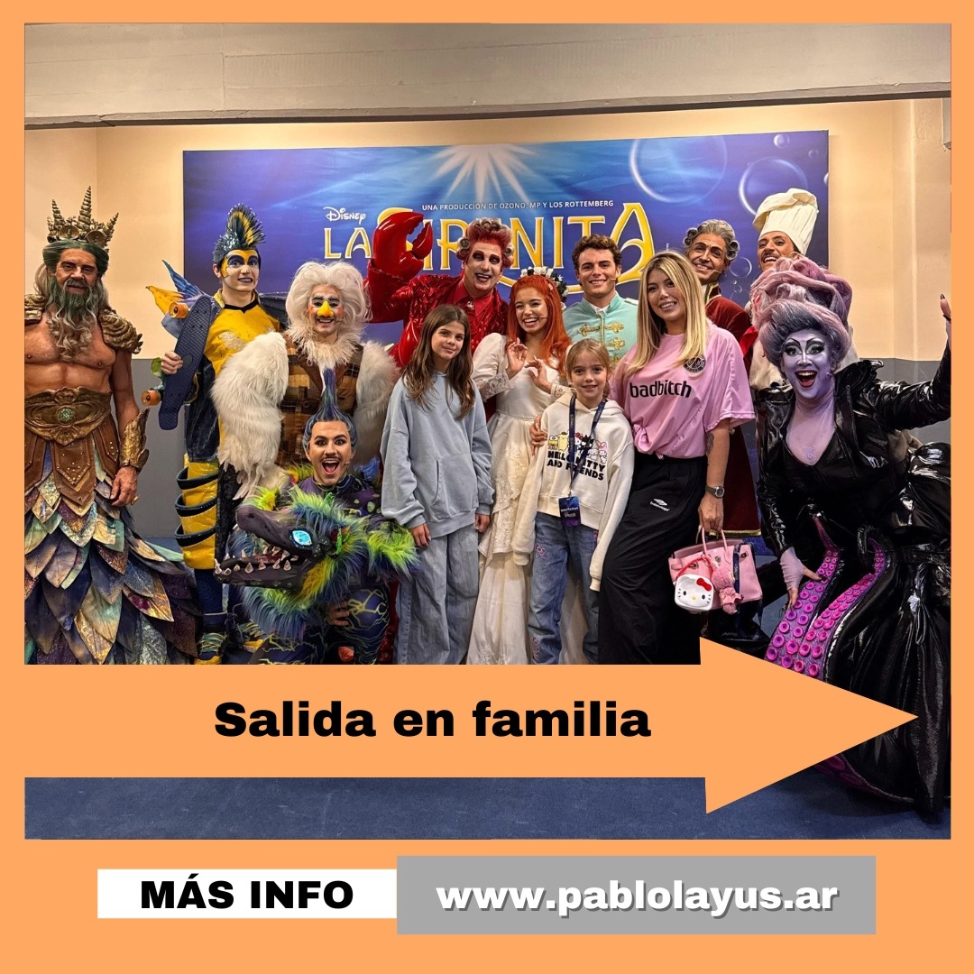 Wanda Nara en familia