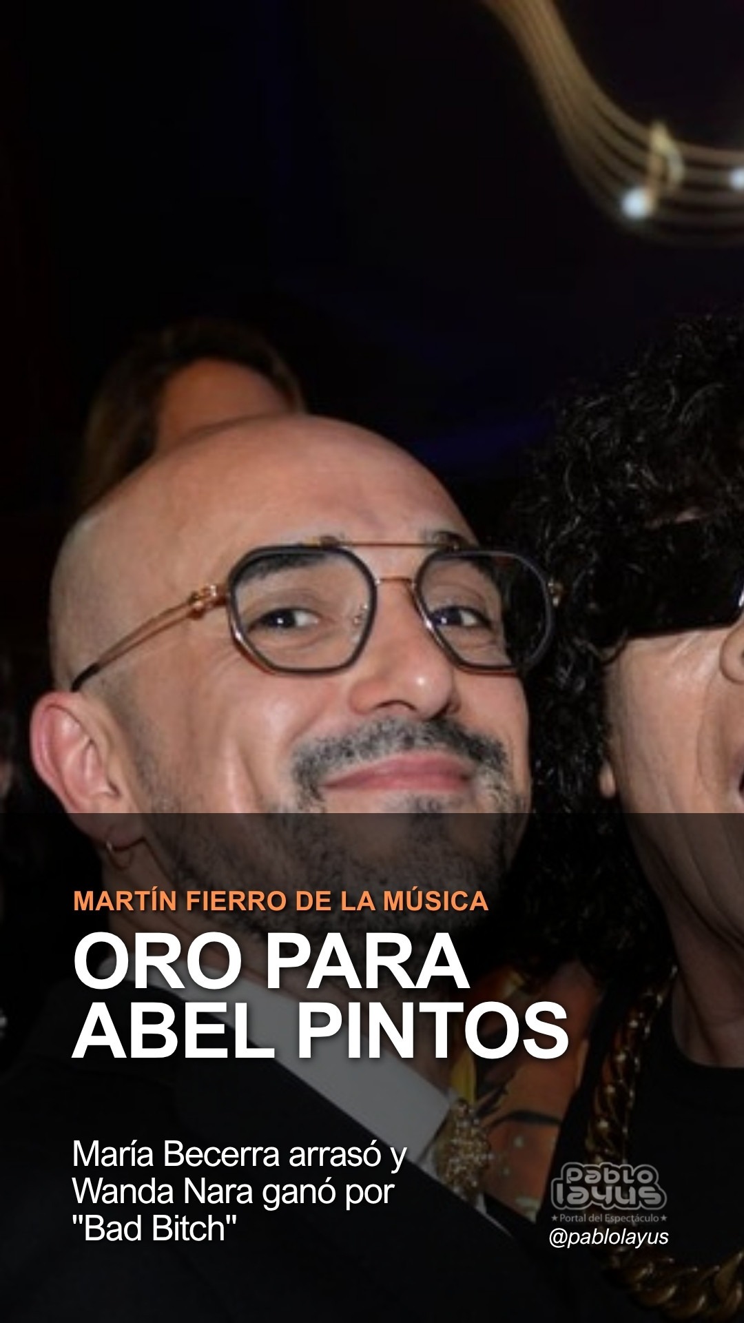 Abel Pintos ganó el Martín Fierro de Oro de la Música 2026