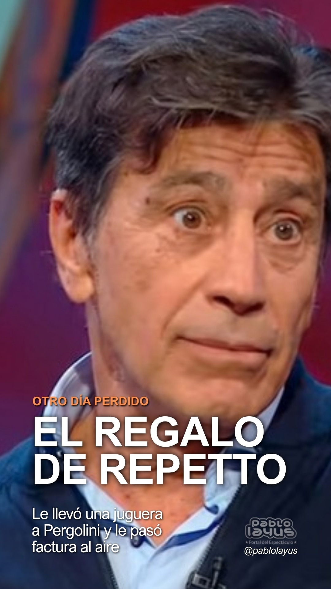 Nicolás Repetto en Otro Día Perdido, el programa de Mario Pergolini