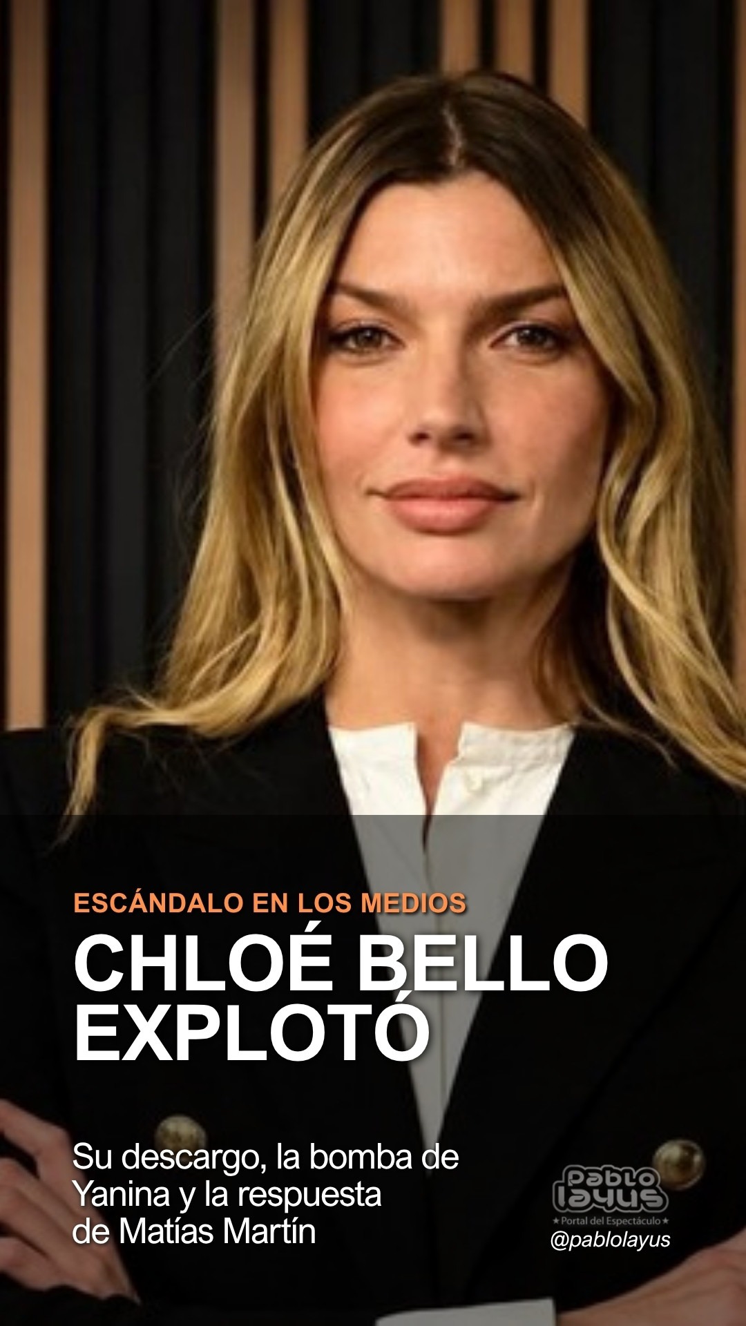 Chloé Bello, tras su descargo que salpicó a Matías Martín