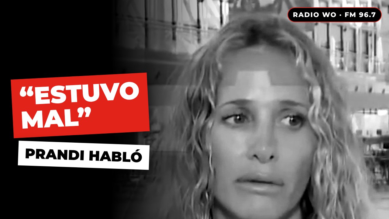 Julieta Prandi habló con LAM en el aeropuerto tras separarse de Emanuel Ortega