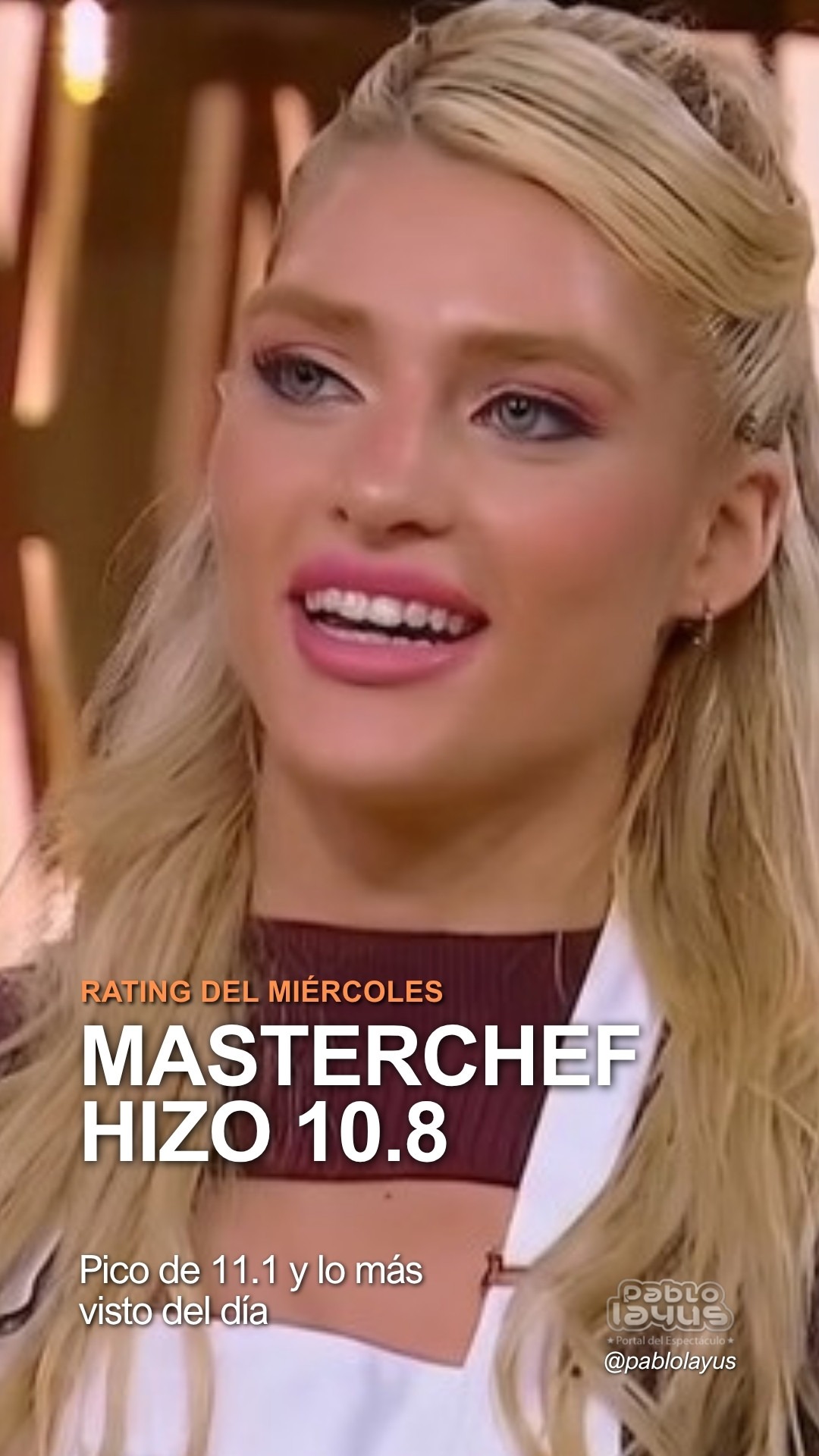 Rating del miércoles 28 de octubre: MasterChef Celebrity hizo 10.8 puntos