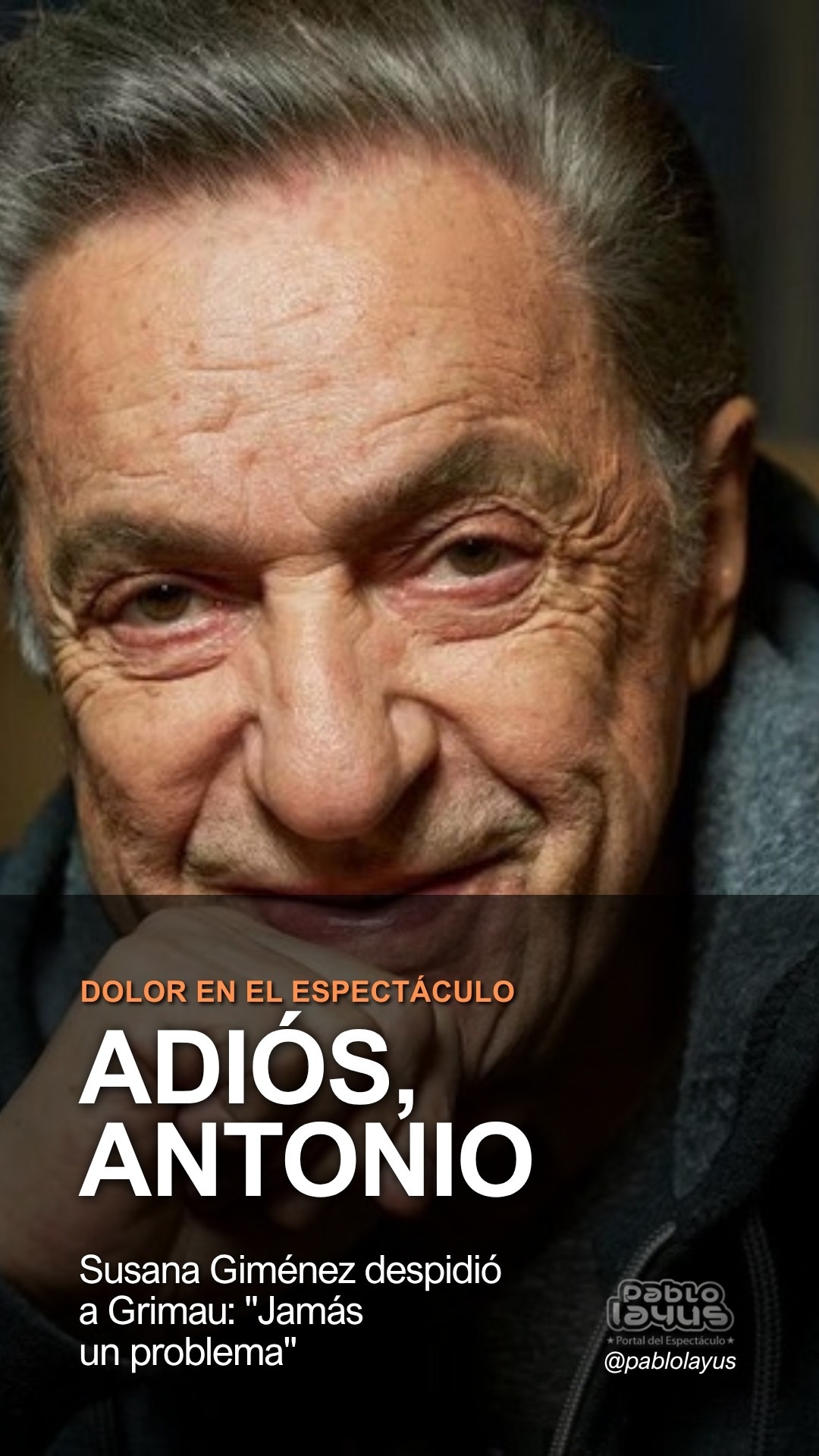 Antonio Grimau, actor argentino