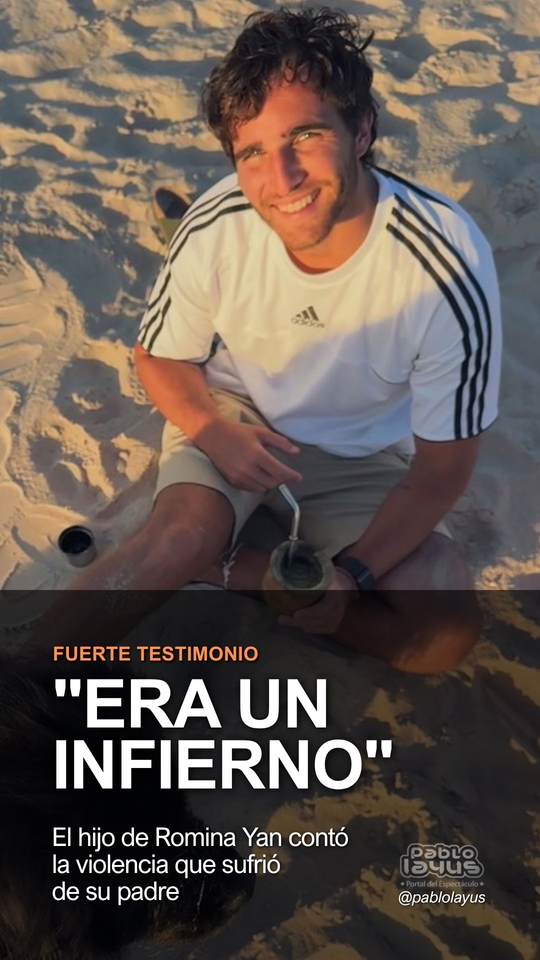 Valentín Yankelevich, hijo de Romina Yan